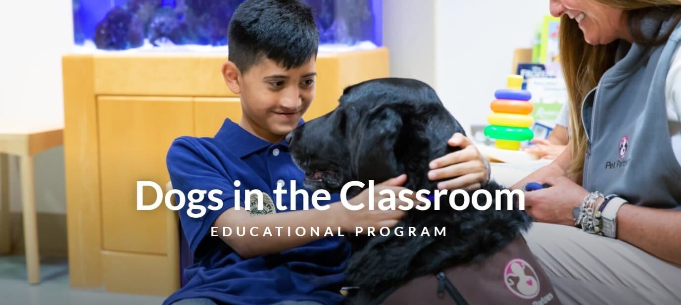 Pet Partners and The Pet Care Trust: Dogs in the Classroom Program