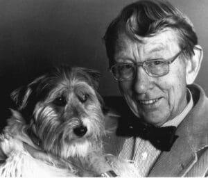 Pet Partners Founder who developed the term human-animal bond, Dr. Leo Bustad