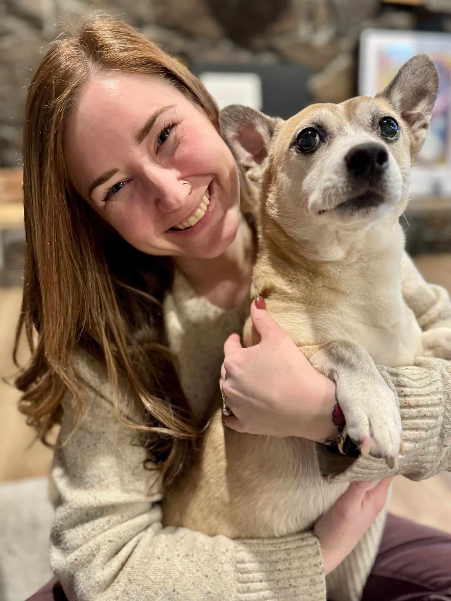 Abby Pilling with Pete