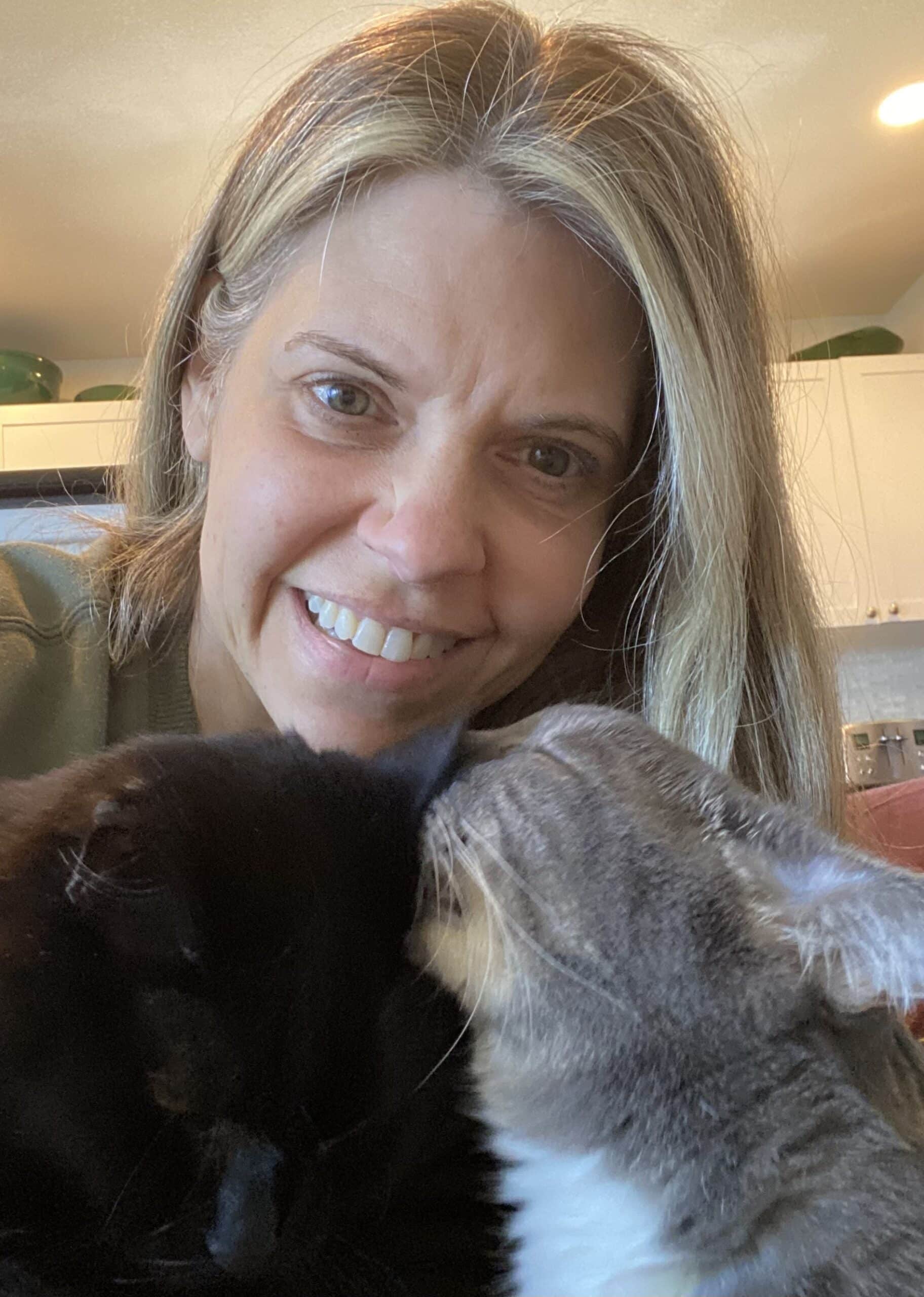 Suzanne Thielen with Boots & Spooky